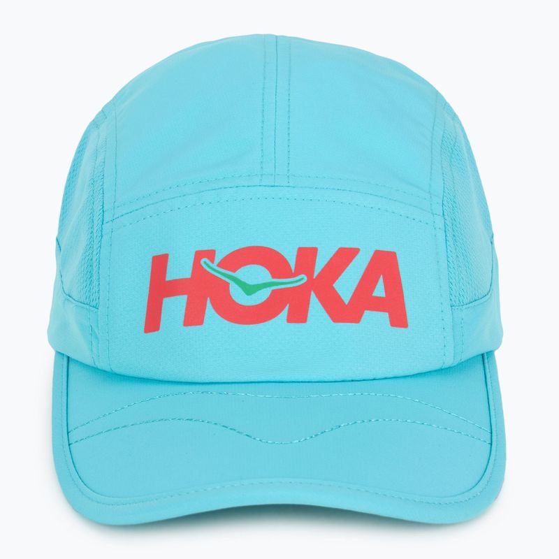 HOKA Run cielo blue baseball cap 2