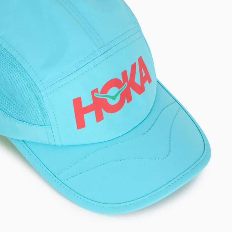 HOKA Run cielo blue baseball cap 3