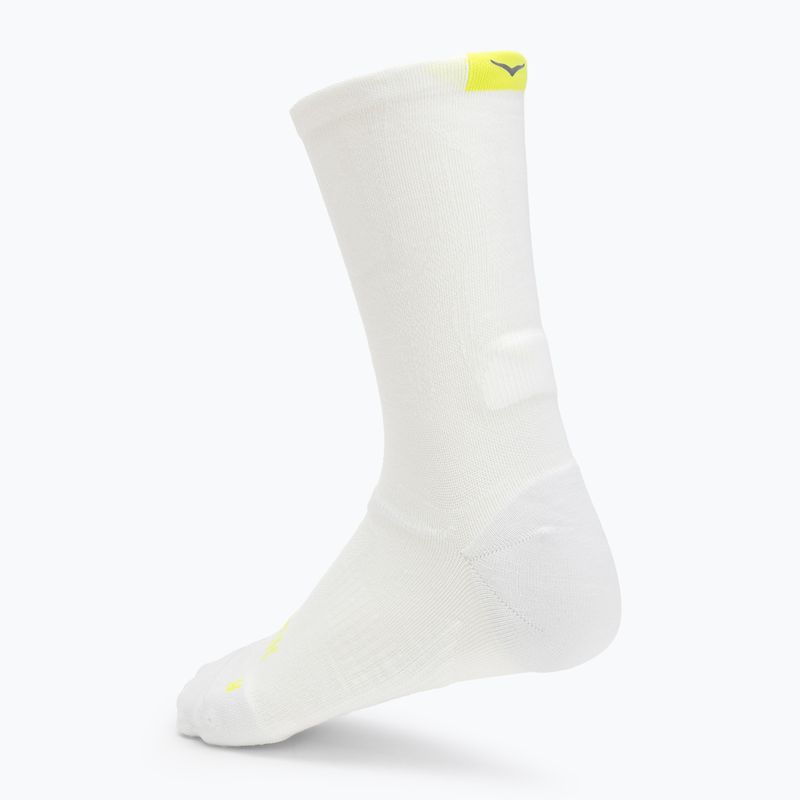 HOKA Clifton Crew Run white socks 2