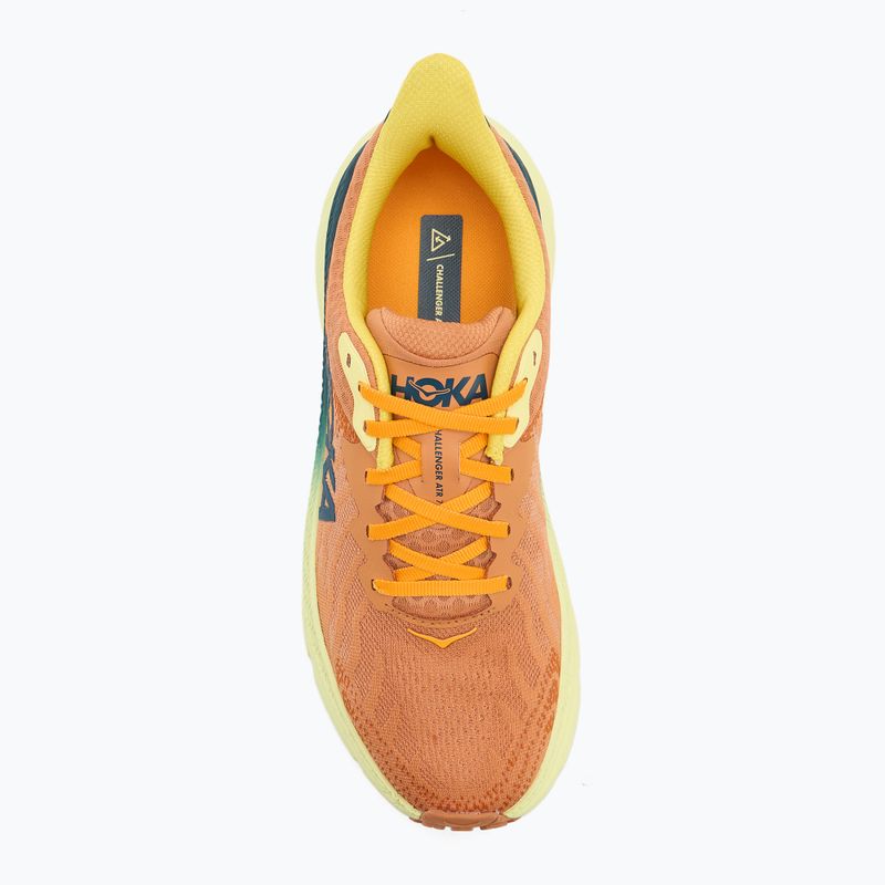 HOKA Challenger ATR 7 terra cotta/yuzu men's running shoes 5