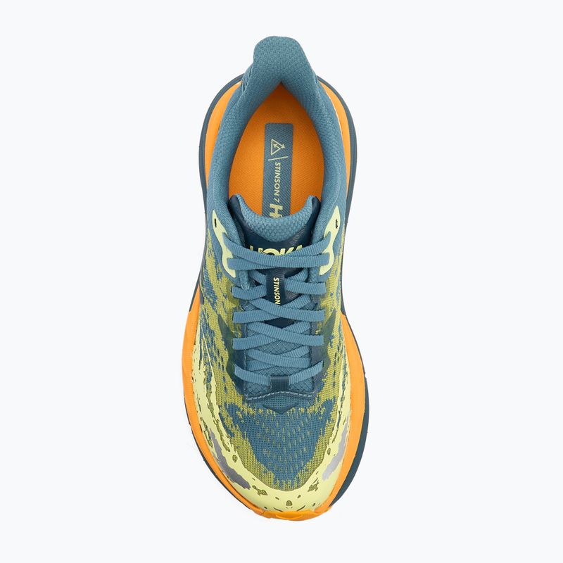 Men's running shoes HOKA Stinson 7 mountain fog/blue twilight 5
