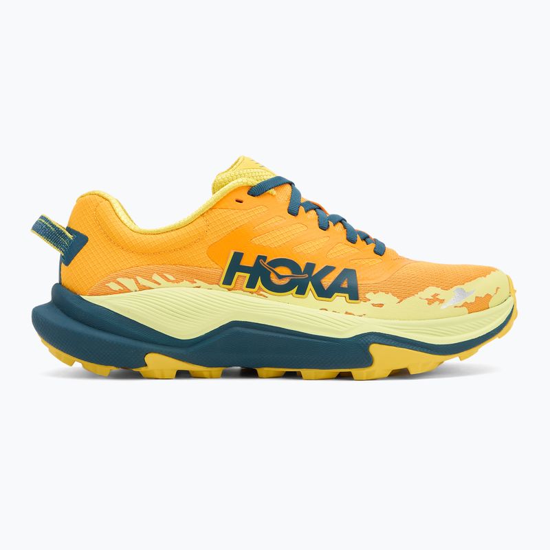 Men's running shoes HOKA Torrent 4 sun coral/blue twilight 2