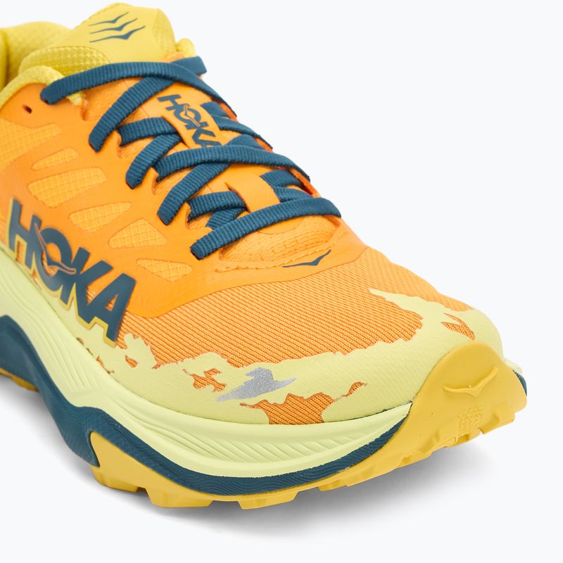 Men's running shoes HOKA Torrent 4 sun coral/blue twilight 7