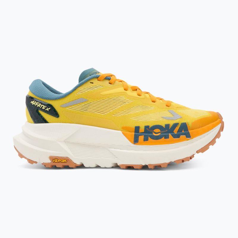 Men's running shoes Hoka Mafate X zest/mountain fog 2