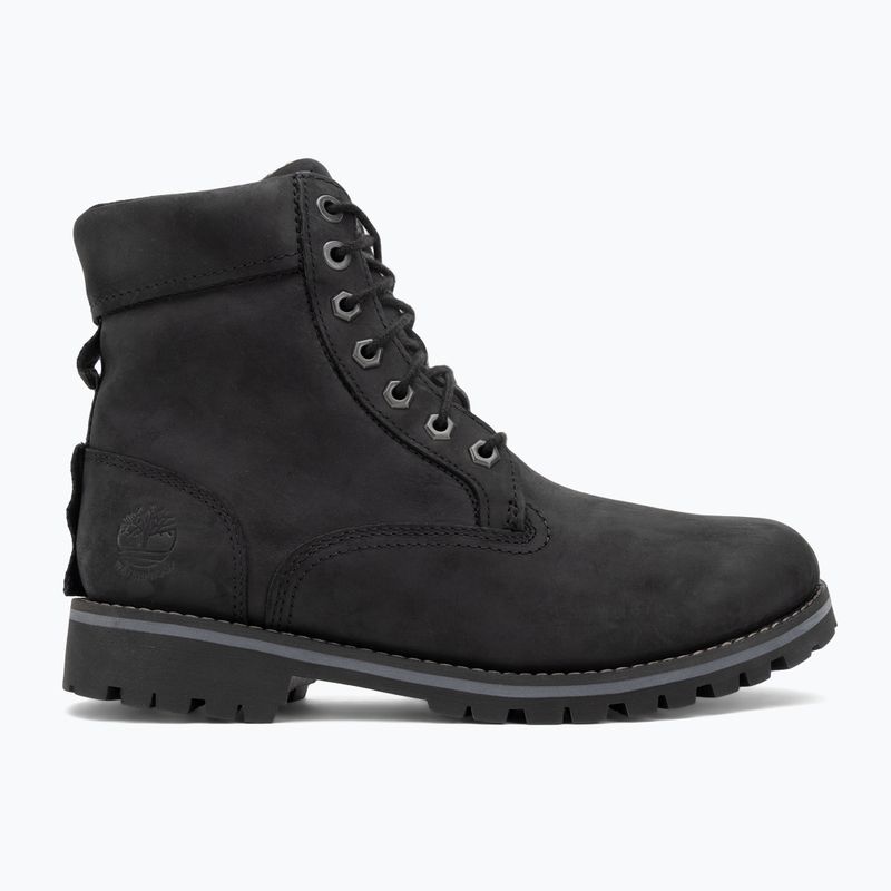 Men's shoes Timberland Rugged Wp Ii 6 In Plain Toe jet black 2
