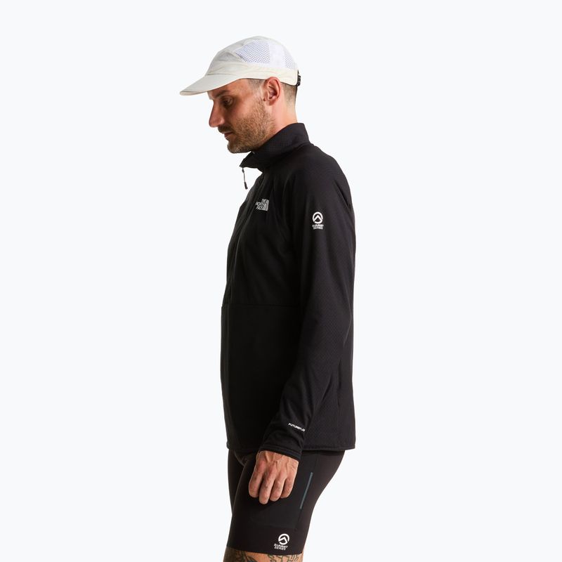 Men's The North Face Summit Futurefleece LT 1/2 Zip black/npf sweatshirt 4