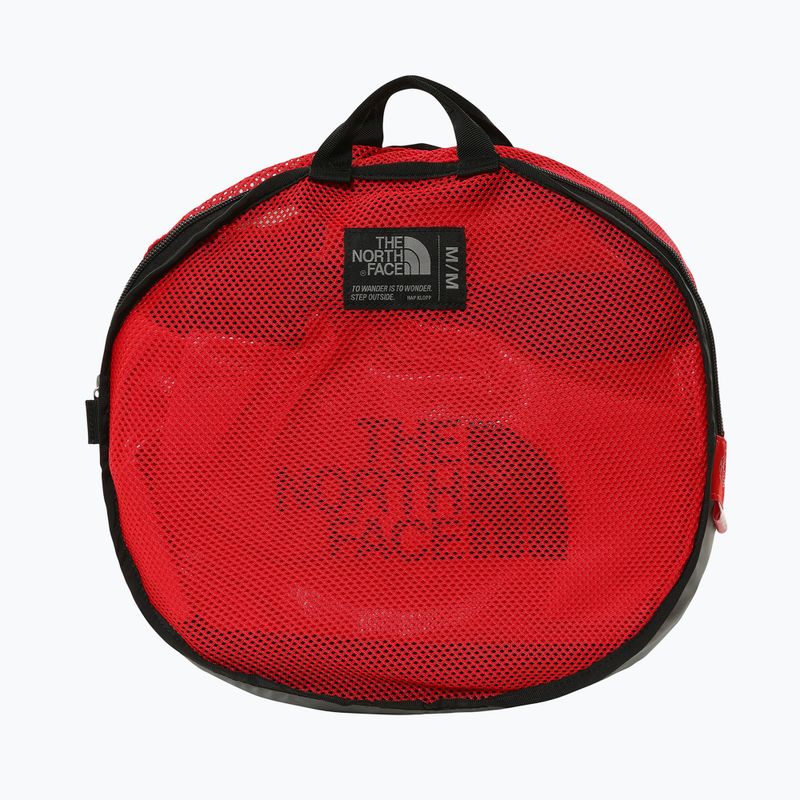 The North Face Base Camp Duffel M 71 l red/black travel bag 2