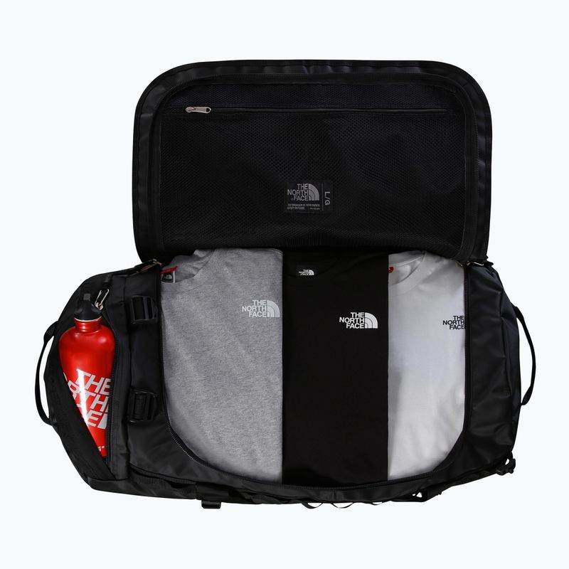 The North Face Base Camp Duffel L 95 l black/white/npf travel bag 4