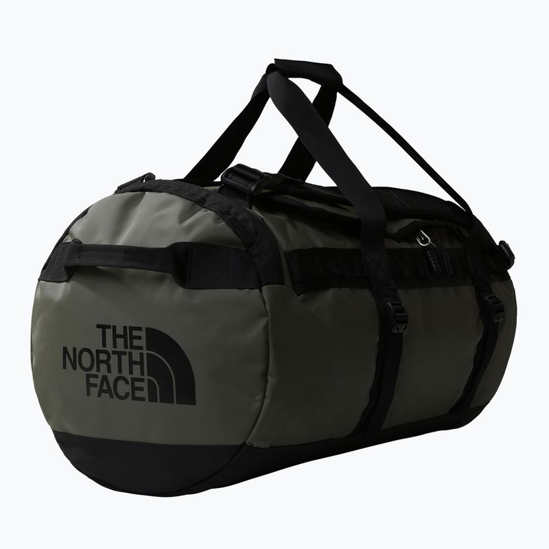 The North Face Base Camp Duffel M 71 l new taupe green/black/npf travel bag