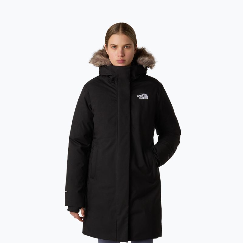 Women's down coat The North Face Arctic Parka black