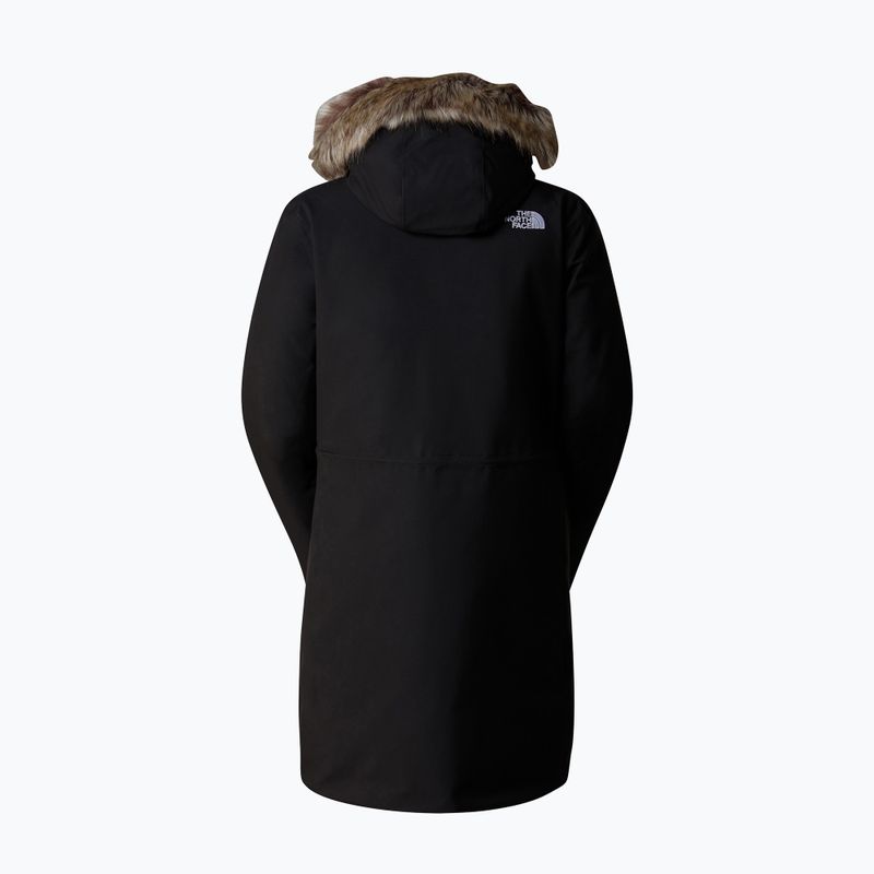 Women's down coat The North Face Arctic Parka black 5