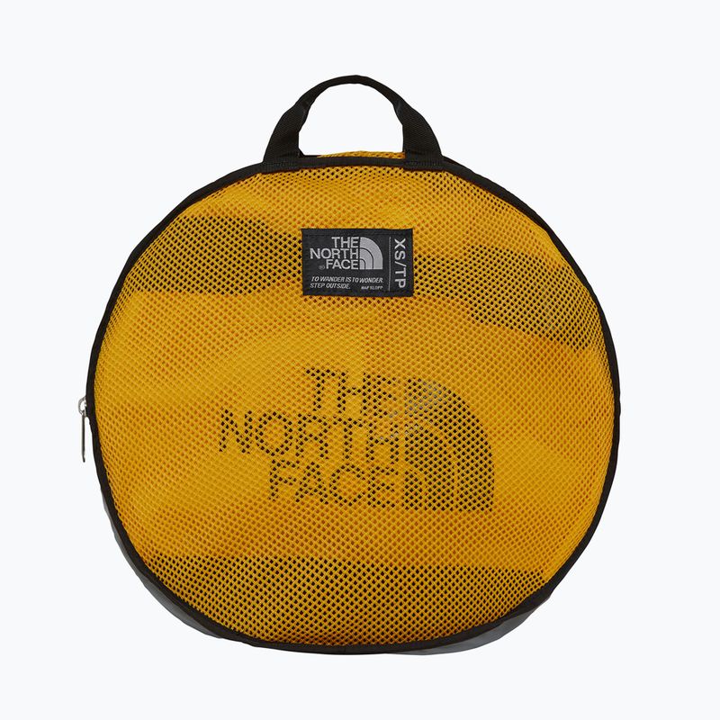 The North Face Base Camp Duffel XS 31 l summit gold/black/npf travel bag 3