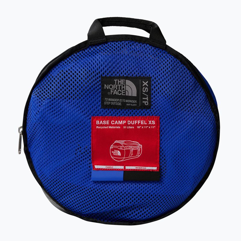 The North Face Base Camp Duffel XS 31 l blue/black/npf travel bag 3