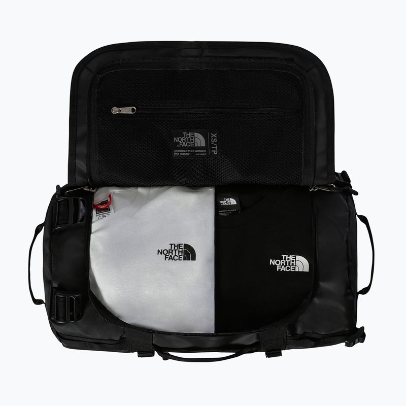 The North Face Base Camp Duffel XS 31 l black/white/npf travel bag 4