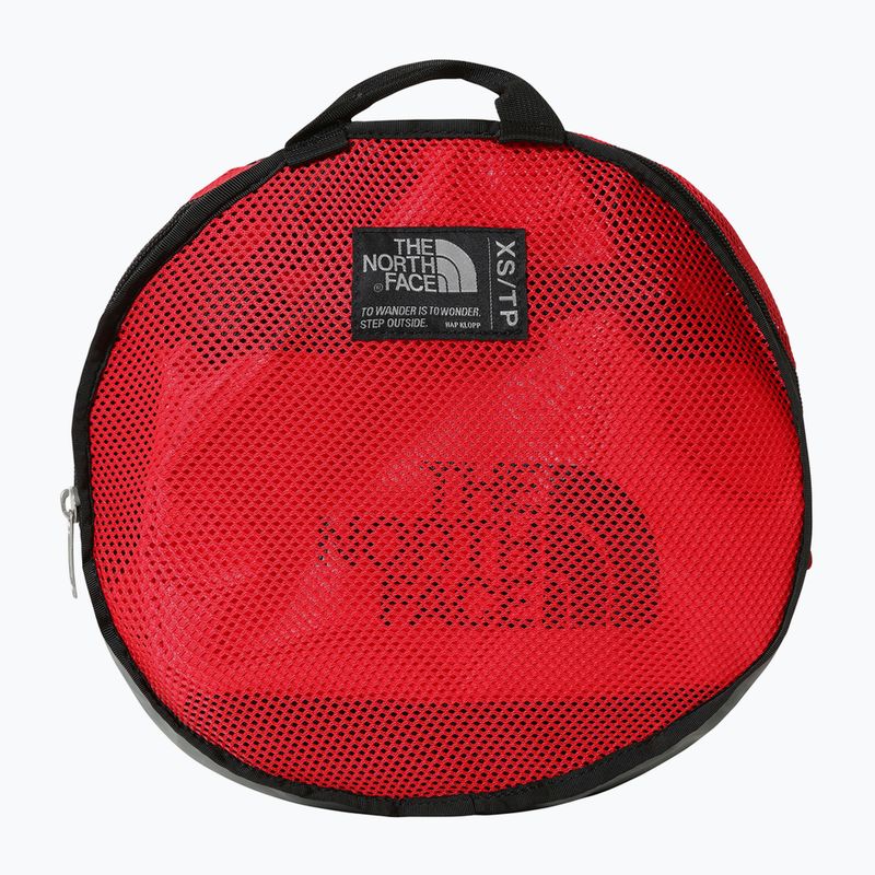 The North Face Base Camp Duffel XS 31 l red/black/npf travel bag 3