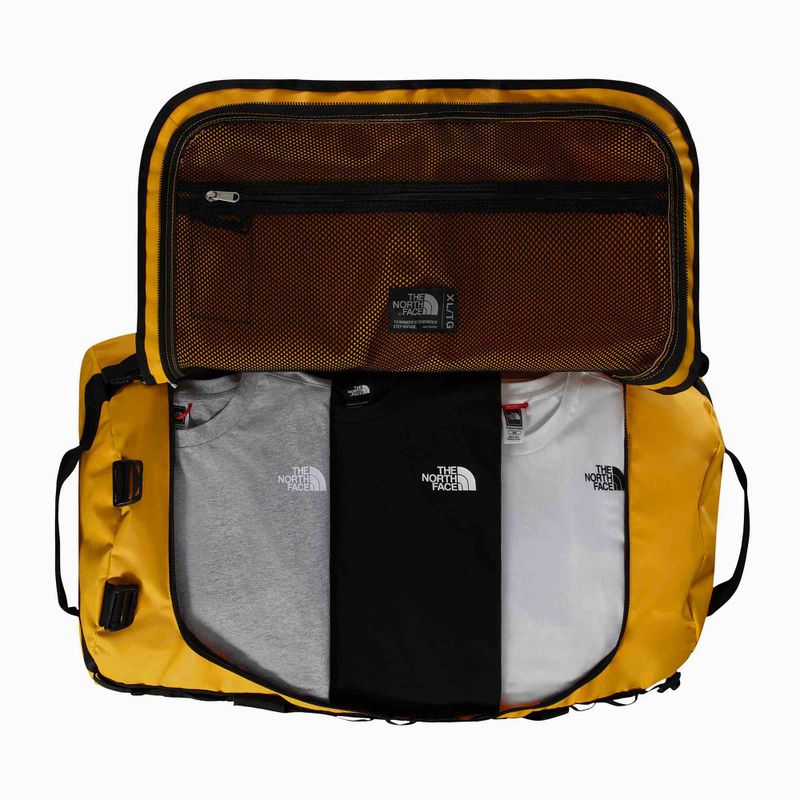 The North Face Base Camp Duffel XL 132 l summit gold/black/npf travel bag 4