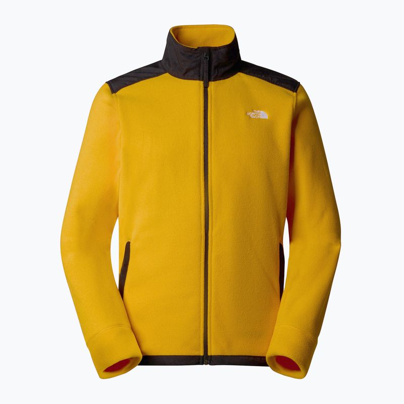 Men's sweatshirt The North Face Alpine Polartec 200 FZ summit gold/black 5