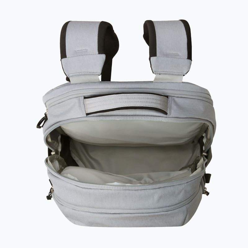 Urban backpack The North Face Surge 31 l melt grey dark heather/tnf black 4