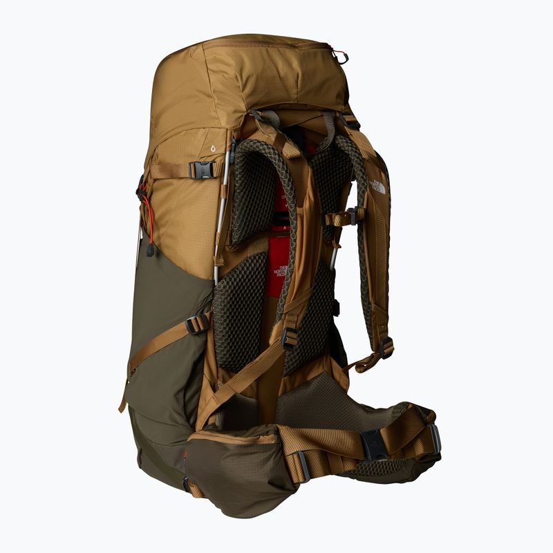 The North Face Trail Lite 64 l S-M utility brown/new taupe green hiking backpack 2