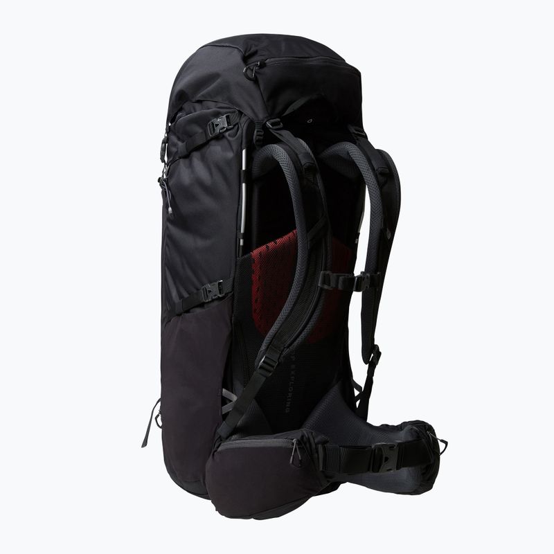Men's trekking backpack The North Face Terra 65 l black/asphalt grey 2