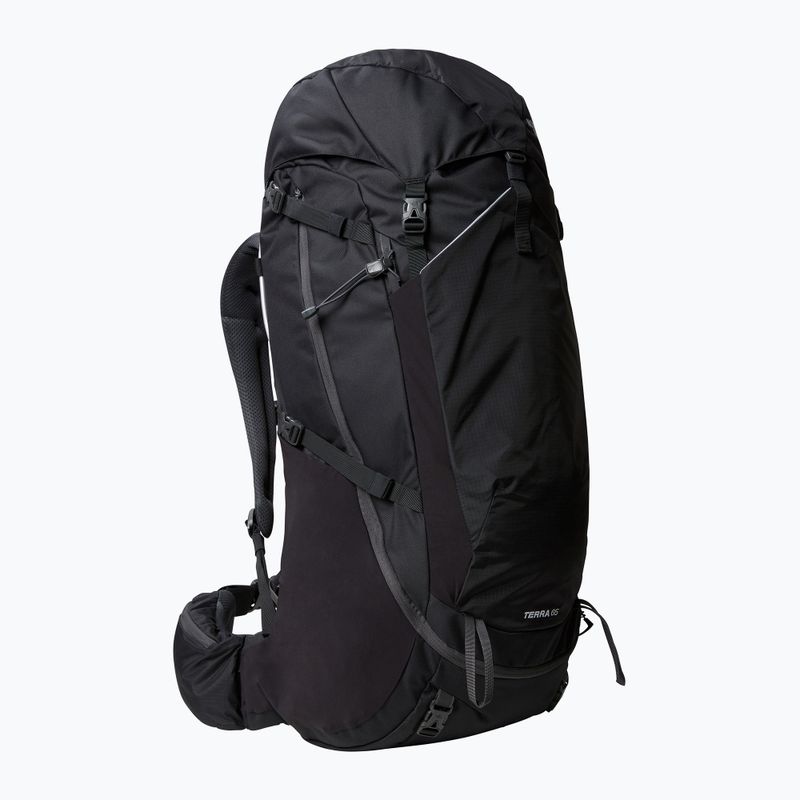 Men's trekking backpack The North Face Terra 65 l black/asphalt grey