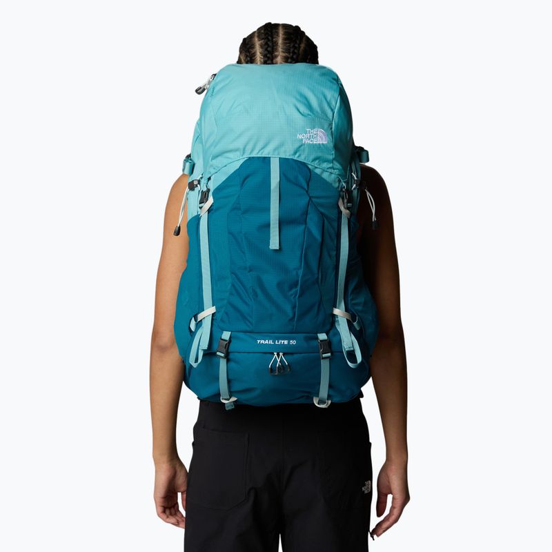 Women's hiking backpack The North Face Trail Lite 54 l reef waters/blue coral 8