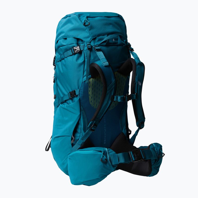 Women's trekking backpack The North Face Terra 55 l blue moss/sapphire slat 2