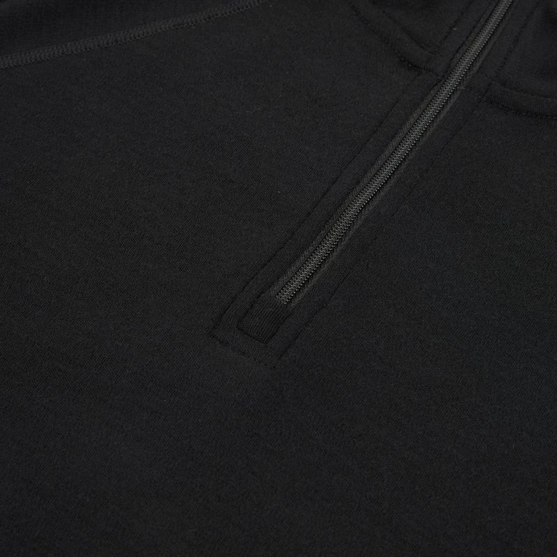 Women's thermal sweatshirt Smartwool Classic Thermal Merino Base Layer 1/4 Zip Boxed black 3
