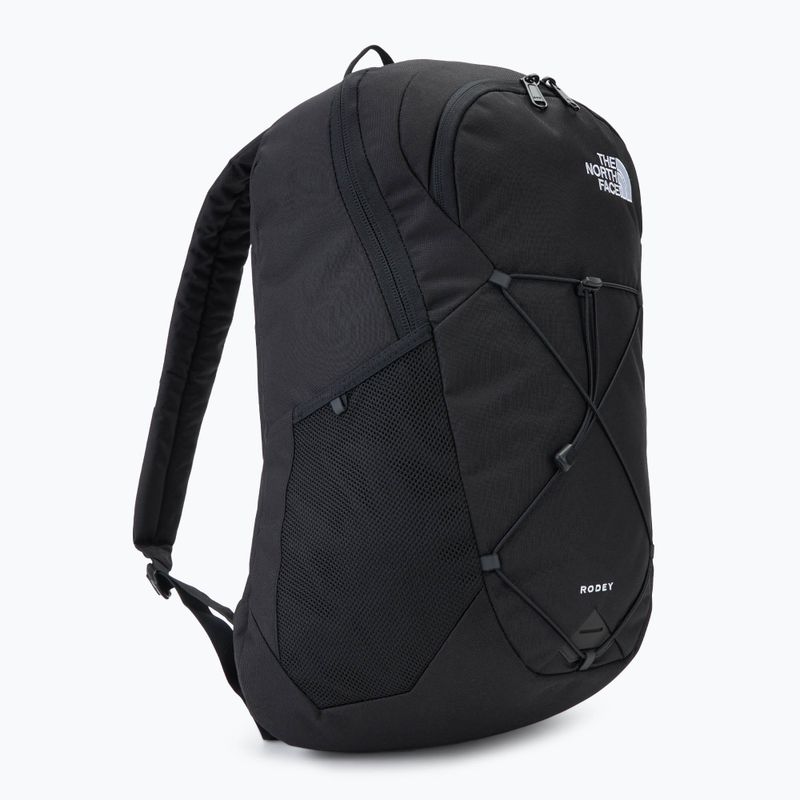 The North Face Rodey 27 l black/npf urban backpack 2