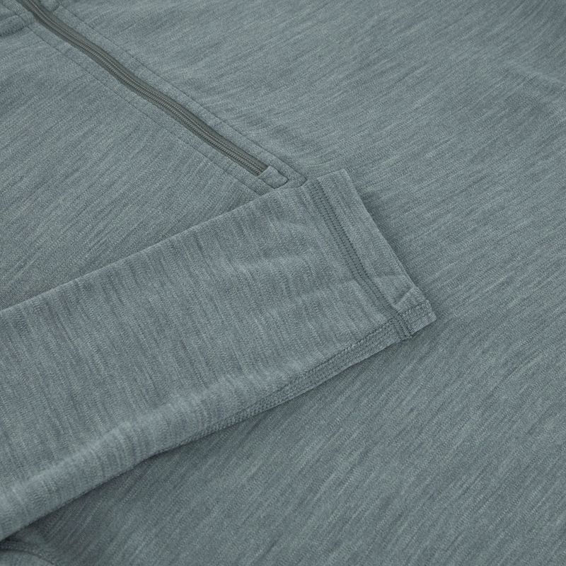 Men's thermal sweatshirt Smartwool Classic Thermal Merino Base Layer 1/4 Zip Boxed pewter blue h 5