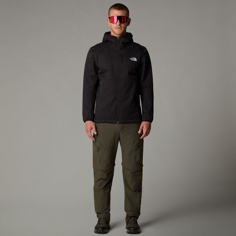 Men's softshell jacket The North Face Quest Hooded black 2