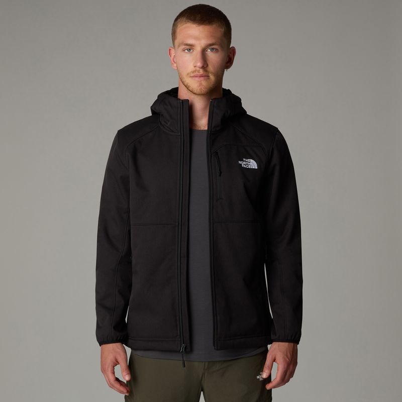 Men's softshell jacket The North Face Quest Hooded black 4
