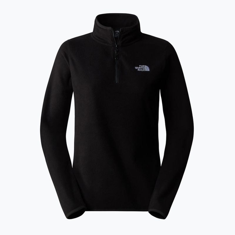 Women's sweatshirt The North Face 100 Glacier 1/4 Zip black/npf 4