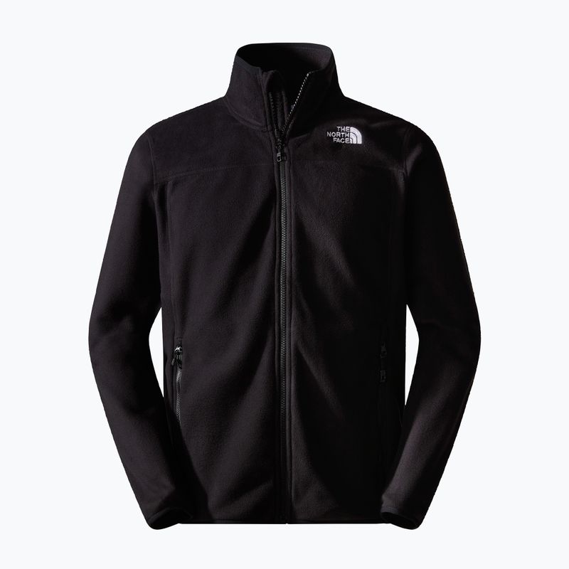 Men's sweatshirt The North Face 100 Glacier Full Zip black/npf 5