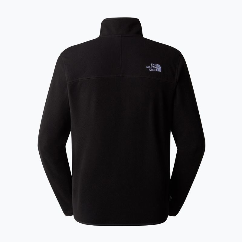 Men's sweatshirt The North Face 100 Glacier 1/4 Zip black/npf 5