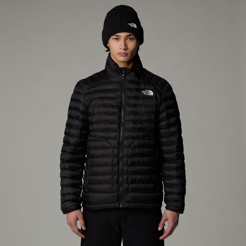 Men's down jacket The North Face Huila Synthetic black/asphalt grey