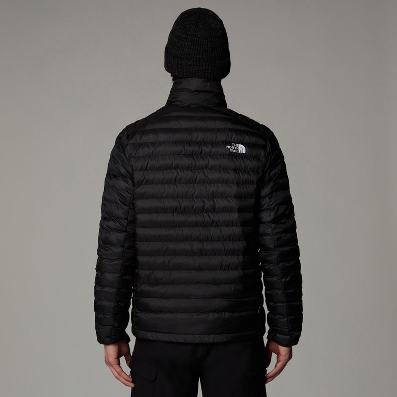 Men's down jacket The North Face Huila Synthetic black/asphalt grey 3