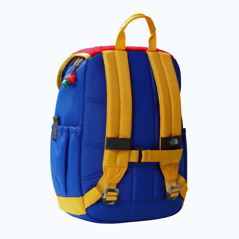 The North Face Mini Explorer 10 l red/deep grass gree children's urban backpack 2
