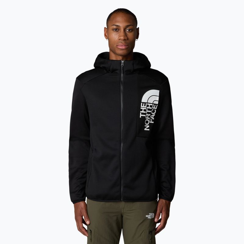 Men's sweatshirt The North Face Merak Hoodie black/white/npf 4