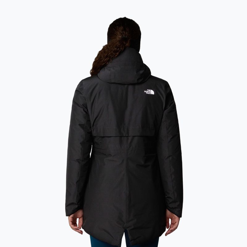 Women's winter jacket The North Face Hikesteller Insulated Parka black/black/npf 3