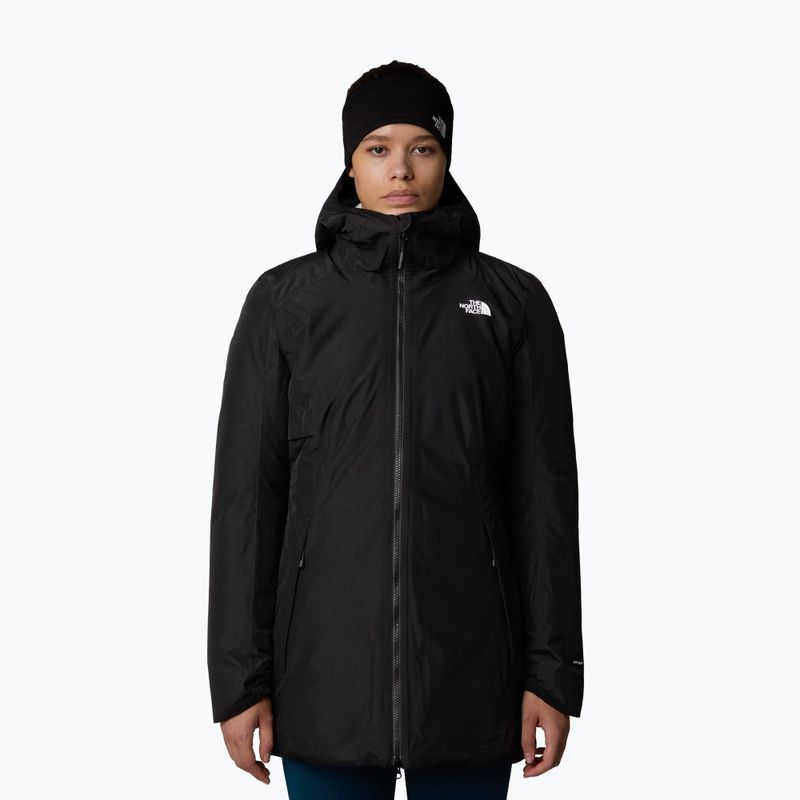 Women's winter jacket The North Face Hikesteller Insulated Parka black/black/npf 4