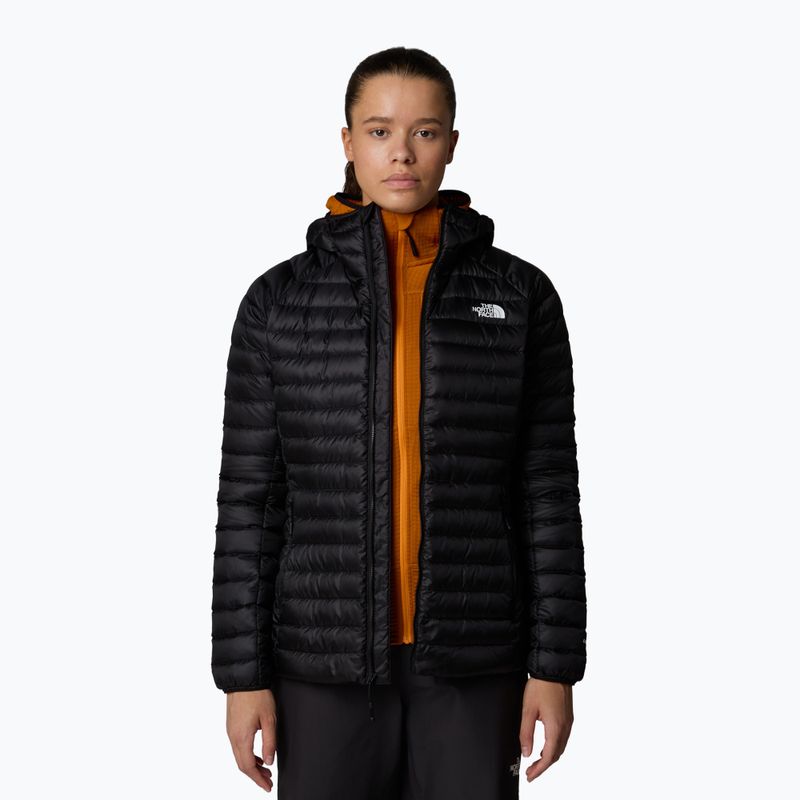 Women's down jacket The North Face Bettaforca Lt Down Hoodie black/black/npf