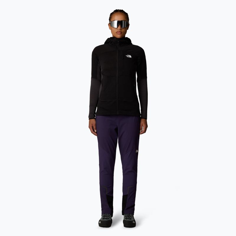 The North Face women's Stormgap Powergrid sweatshirt black/ asphalt grey 2