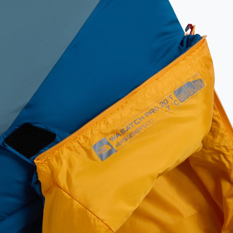 Sleeping bag The North Face Wasatch Pro 20 198 cm banff blue/ goblin blue/ npf 4