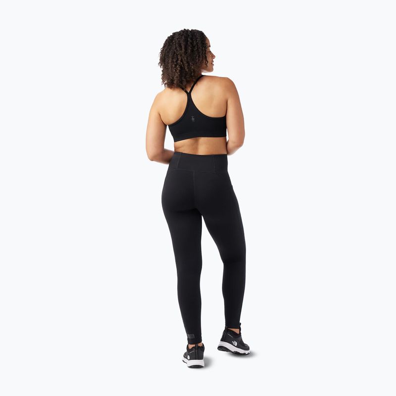 Thermal sports bra Smartwool Merino Blend Bralette black 2