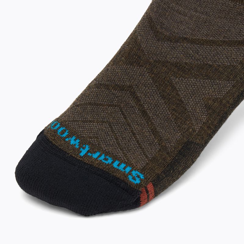 Socks Smartwool Hike Light Cushion Mountain Moose Crew millitary olive 3
