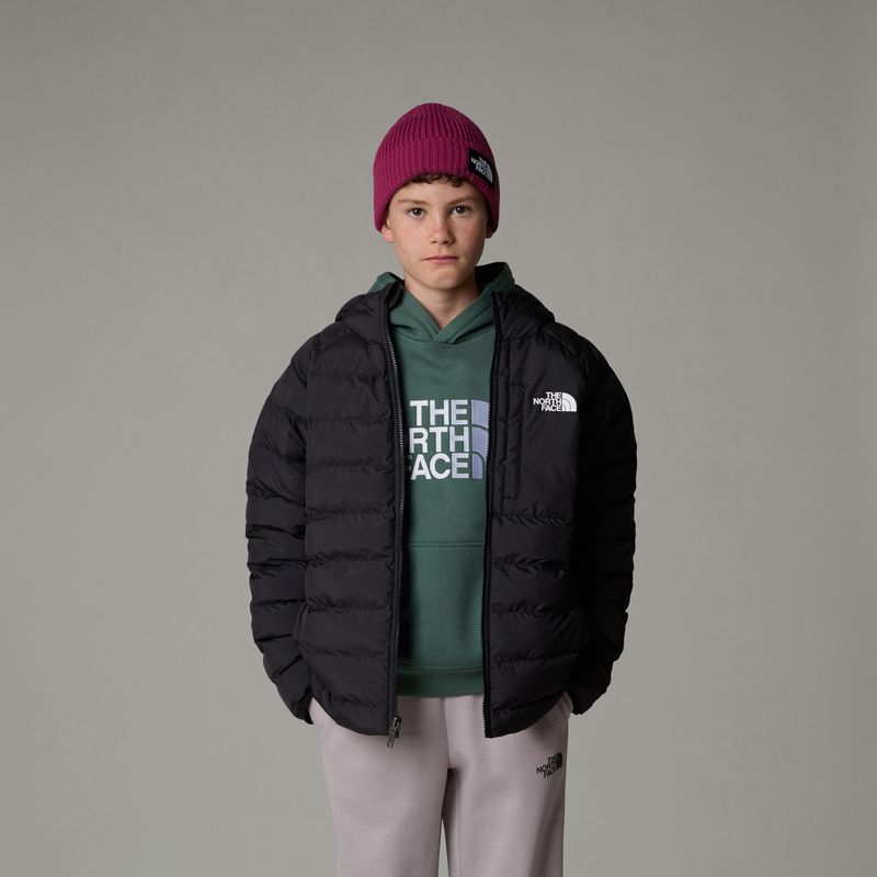 Children's jacket The North Face Reversible Perrito black/smoked pearl 4