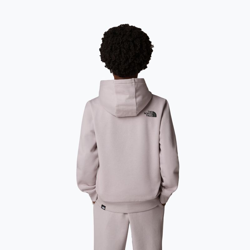 Children's sweatshirt The North Face Teen Simple Dome Hoodie moonstone grey 3