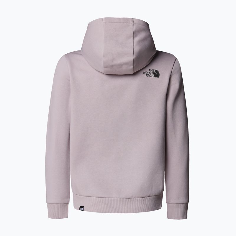 Children's sweatshirt The North Face Teen Simple Dome Hoodie moonstone grey 5