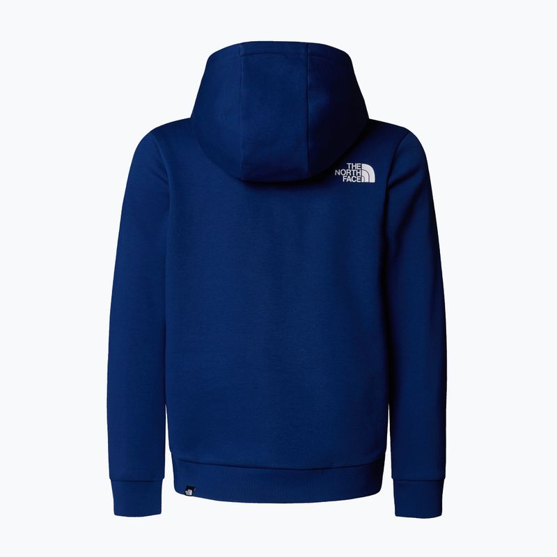 Children's sweatshirt The North Face Teen Simple Dome Hoodie estate blue 5